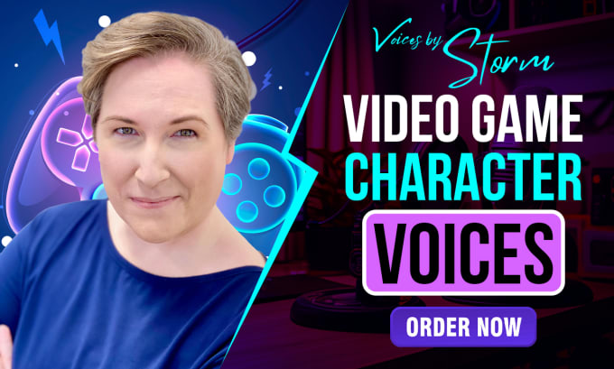 Do female video game voice over, cartoon animation character voice ...