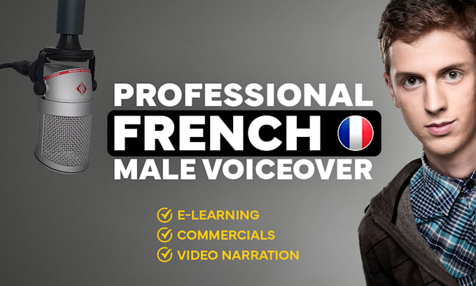 record a professional french voice over