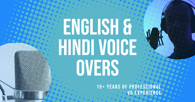 do hindi voice over in flawless native diction