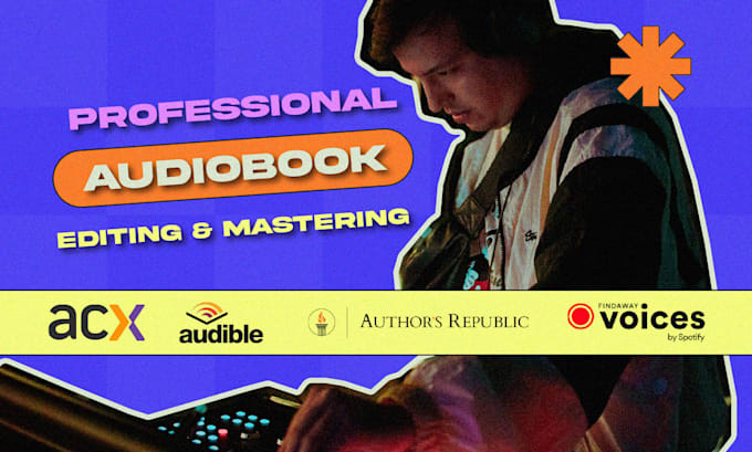 edit and master your audiobook for acx and audible