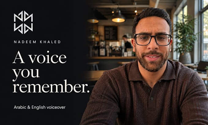 record a professional male arabic voice over