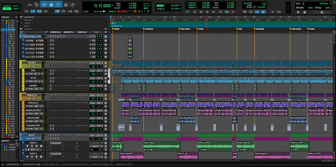 make a full arranged mockup of your song idea