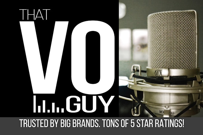 record an american male voice over