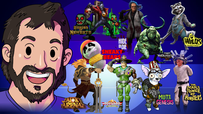 record voice over for a video game character