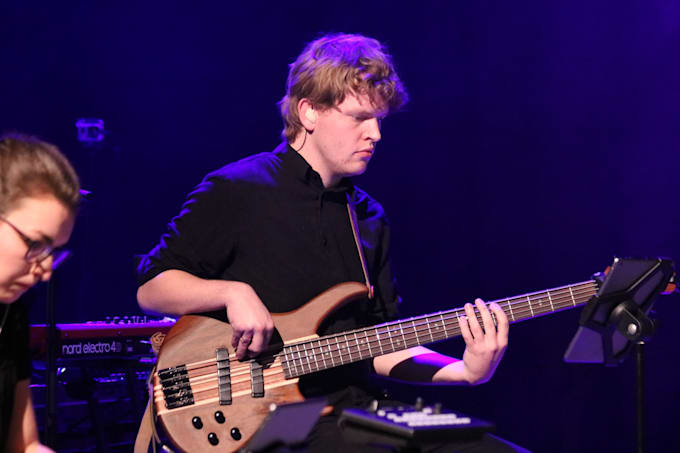 record bass guitar at a professional level