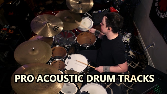 record professional acoustic drums for your song