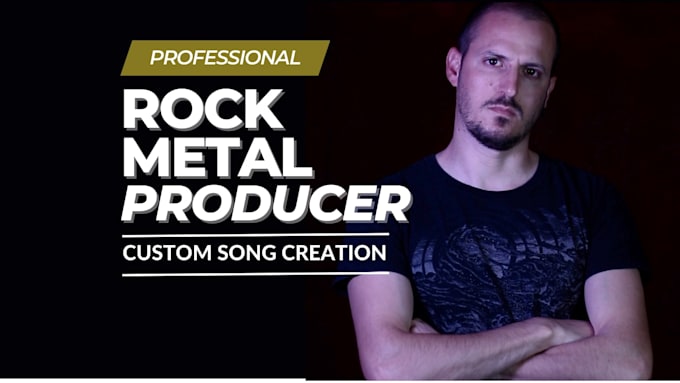 compose and produce a pro rock or metal song, custom music