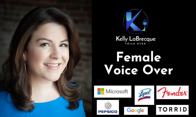 deliver a real human american female voice over that sells
