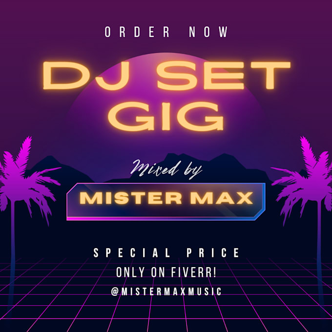 make a professional dj mix with your own playlist or genre