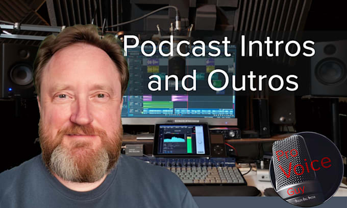 voice over and produce a podcast intro