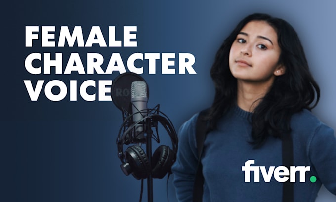 be your natural female character voice