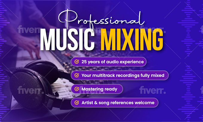 mix your music professionally