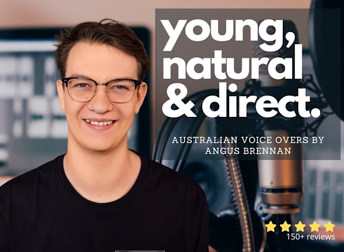 record professional, high quality australian voice overs