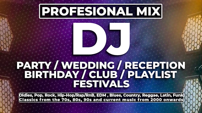 custom dj mixing for weddings, birthdays, make your event unforgettable