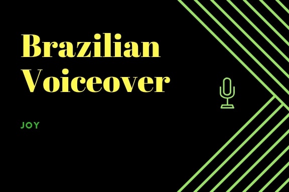 record a brazilian portuguese voiceover