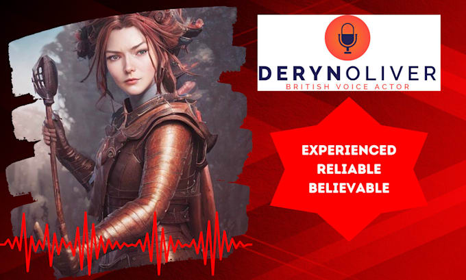 be your commanding video game character voice actor