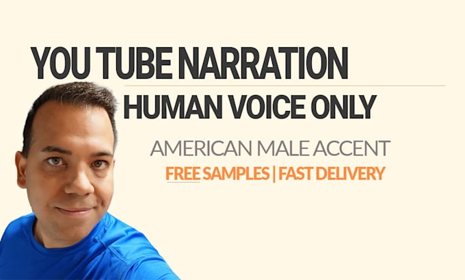 record an american male youtube voiceover narration