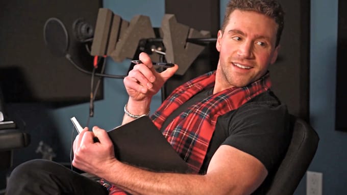 record a professional sounding american voiceover