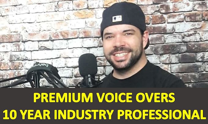 record a premium quality voice over