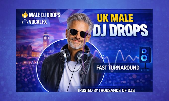produce british male dj drops with fx