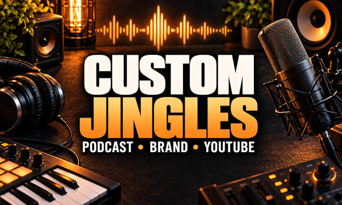 create custom jingle and intro music for your brand or podcast