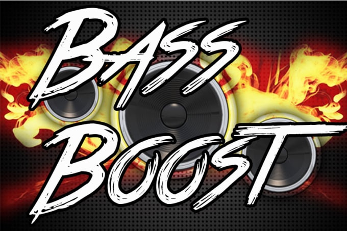 bass boost a song