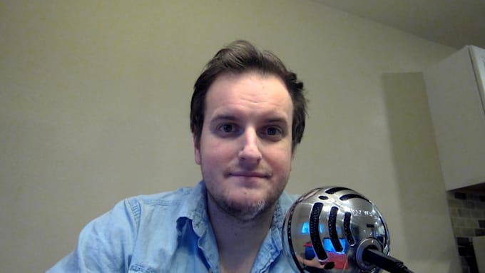 do a narration or voice work in an american male voice