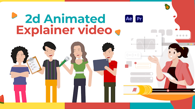 professional 2d animated explainer video for your business