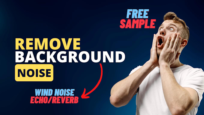 remove background noise from your audio or video files