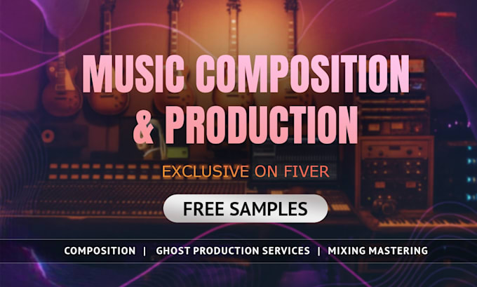 compose and produce original music from scratch with pro mixing and mastering