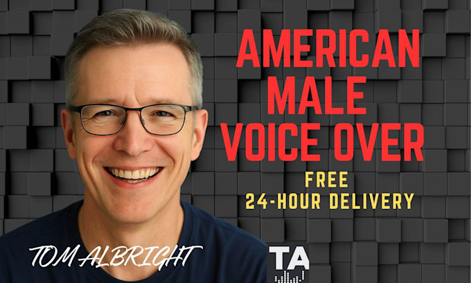 record a warm, friendly, upbeat, american male voice over