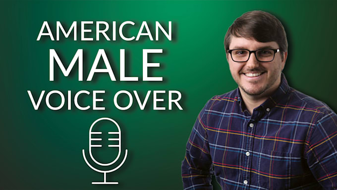 record american male voice over