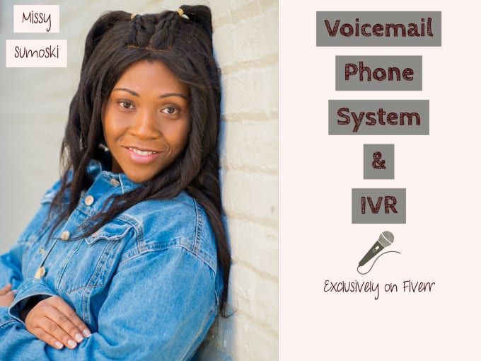I will record a professional IVR voice over or voicemail greeting