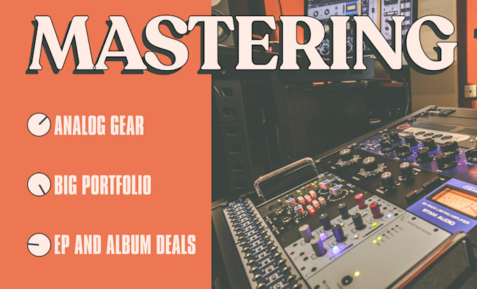 master your rock, metal song, ep or album to be release ready