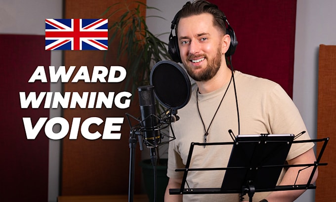 be your british male voice over artist