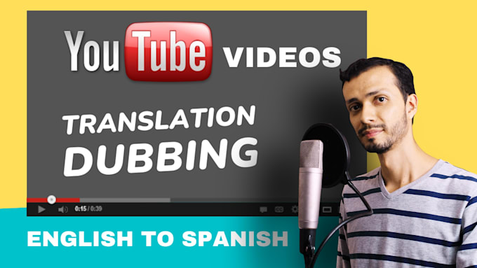 voice dub your videos from english to spanish