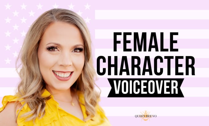 Be your american english female character voice over by Lelarhodes | Fiverr