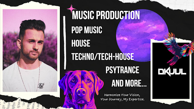 be your pop, house and techno music producer