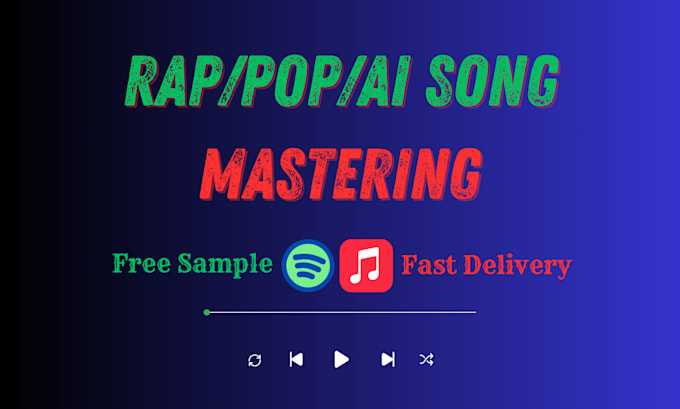 master rap hiphop pop and suno ai songs for spotify