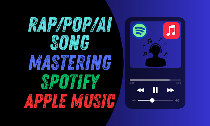 master rap hiphop pop and suno ai songs for spotify