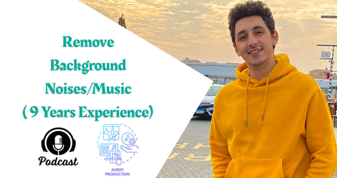 Remove background noise or music from your audio or video by Adelelbeh |  Fiverr