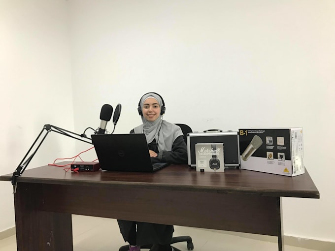 record professional arabic voice over