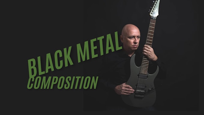 compose a custom black metal song