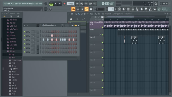 trap beat fl studio mobile