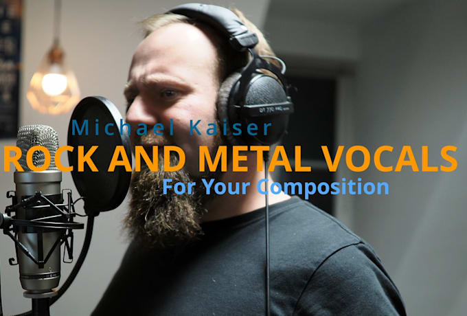 sing or shout over your metal or rock song