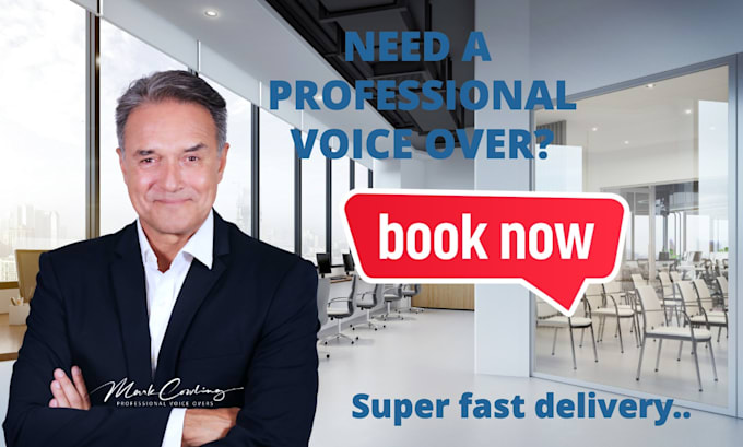 record your professional australian male voice over fast