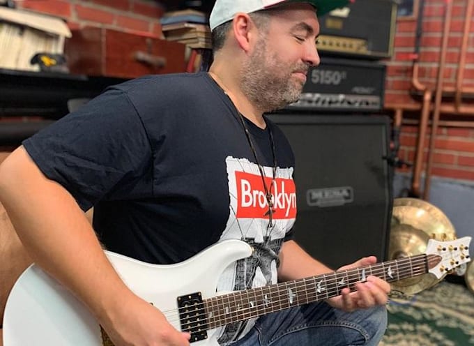 be your professional electric guitar player