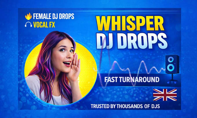 produce custom sexy female whisper dj drops