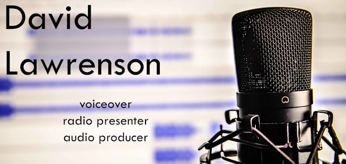be the voiceover for your next commercial or project