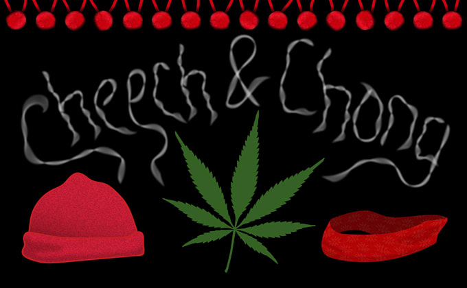 make a cheech and chong impression voiceover